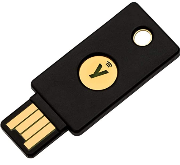 Yubico 2FA security key